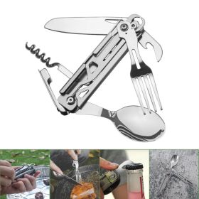 Multifunctional Folding Tableware for Camping & Survival