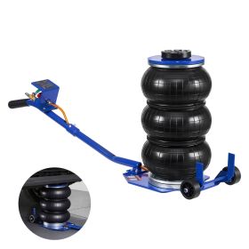 Air Jack, 3 Ton/6613 lbs Triple Bag Air Jack, Airbag with Six Steel Pipes, Lift Up to 17.7 inch/450 mm