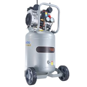 13 Gallon Air Compressor, 2HP 4.6 SCFM@90PSI Oil Free Air Compressor Tank, 66dB Ultra-Quiet Compressor for Tire Inflation, Auto Repair