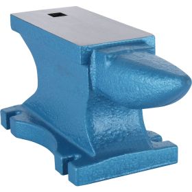 Single Horn Anvil 55Lbs, Cast Iron Anvil Blacksmith Withstands Heavy Blows,Anvil Rugged Round Horn Anvil Blacksmith Jewelers Metalsmith Tool