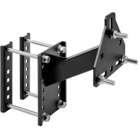 Spare Tire Carrier, Trailer Spare Tire Mount, 160 lbs Capacity, Utility Trailer Accessories Fits Most 4 & 5 & 6 & 8 Lugs Wheels on 4", 4.25", 4.5