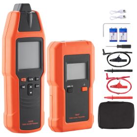 Subterranean Wire Tracker, Up to 3 FT Detection Depth, Voltage Range 12-600V, Circuit and Line Break Locator, Extends to 6561 FT for Underground